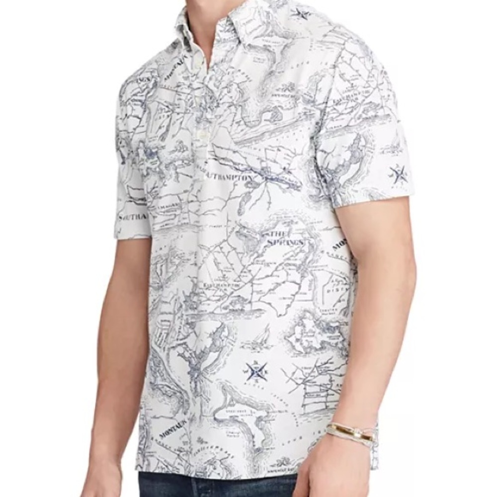 Polo Ralph Lauren Hampton Classic Fit Shirt XL Montauk